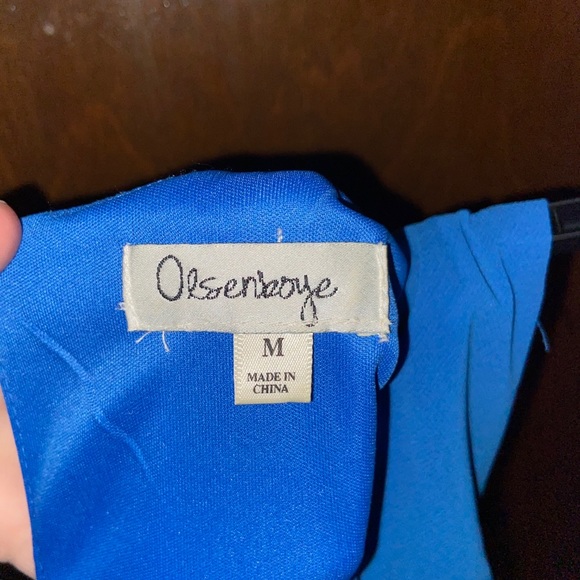 Blue Sleeveless Dress - Picture 4 of 6